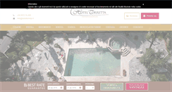 Desktop Screenshot of hoteltorretta.it